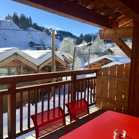Résidence La Chaumière Les Gets Extérieur photo