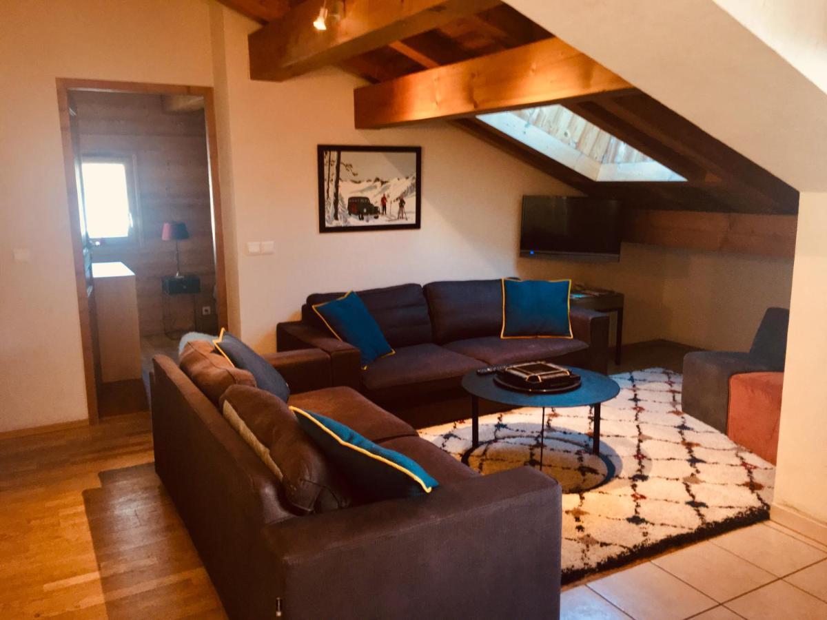 Résidence La Chaumière Les Gets Chambre photo