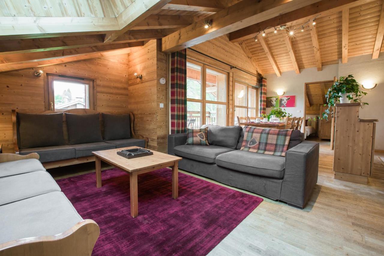 Résidence La Chaumière Les Gets Chambre photo