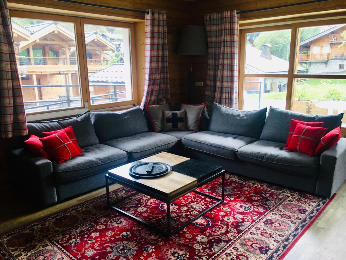 Résidence La Chaumière Les Gets Chambre photo