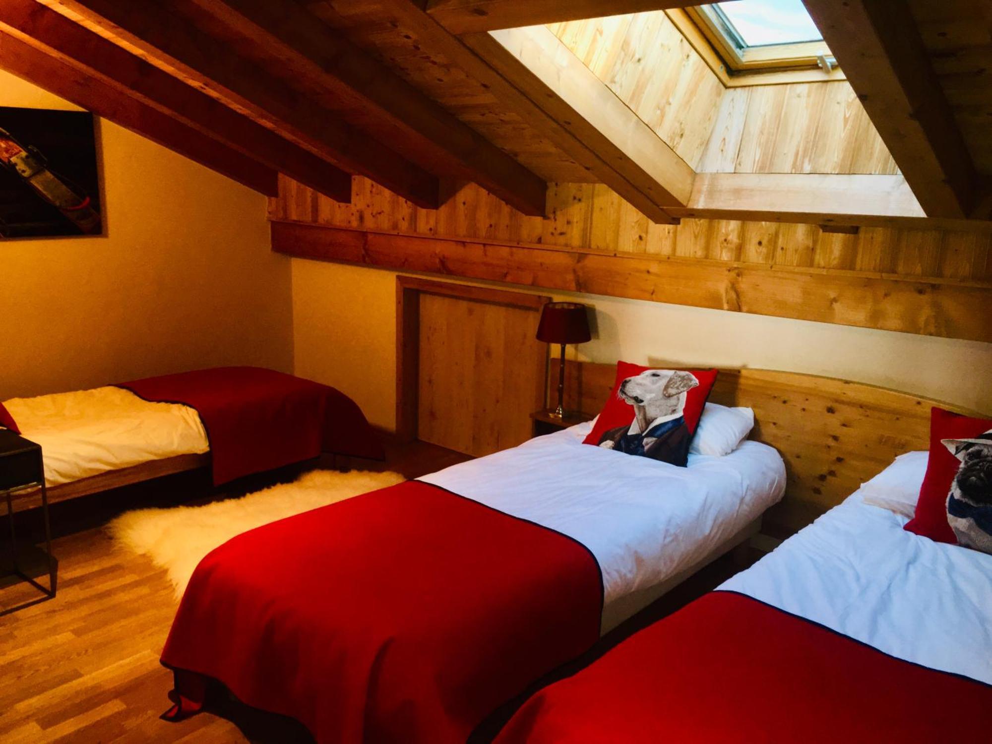 Résidence La Chaumière Les Gets Chambre photo