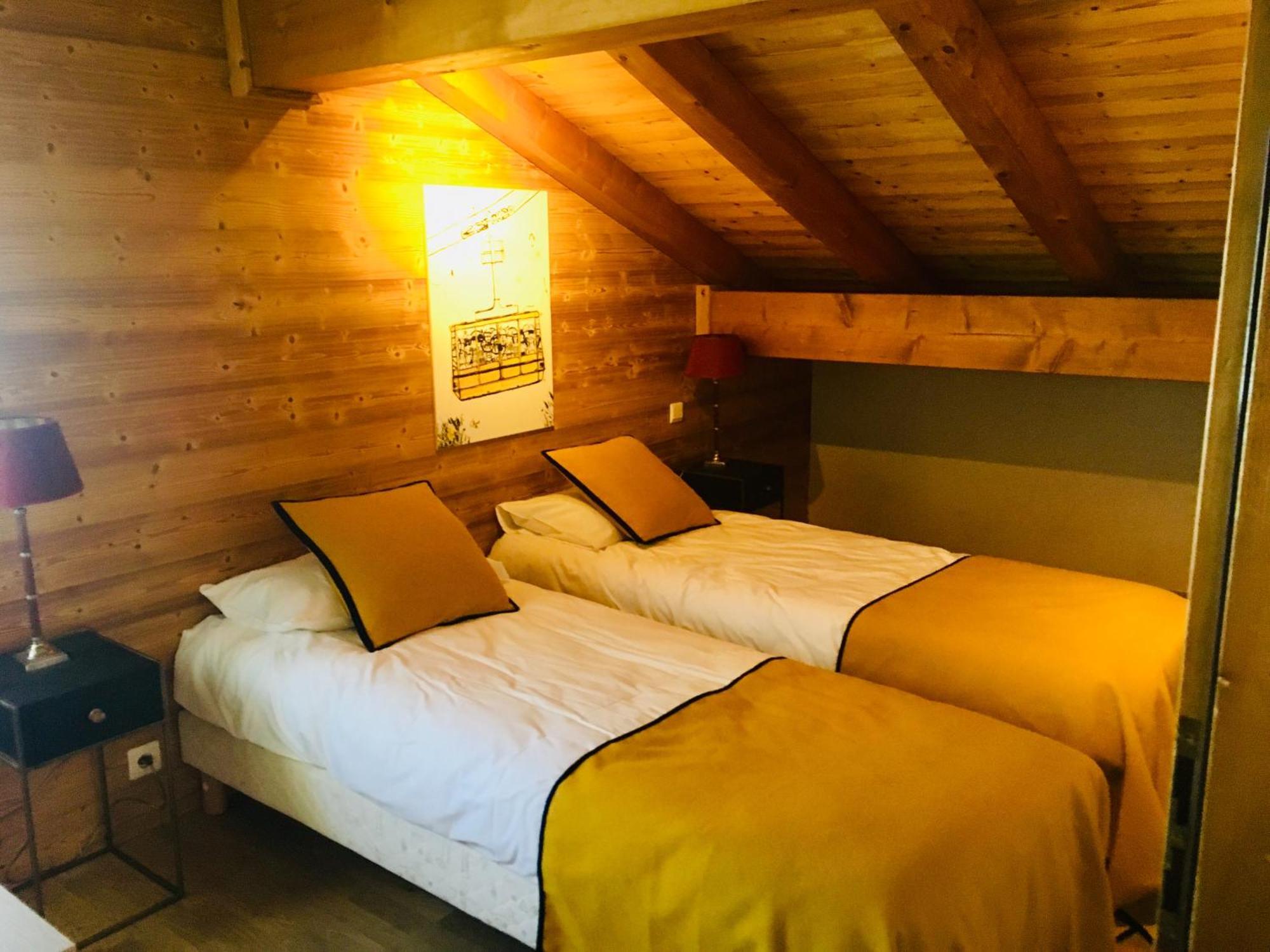 Résidence La Chaumière Les Gets Chambre photo