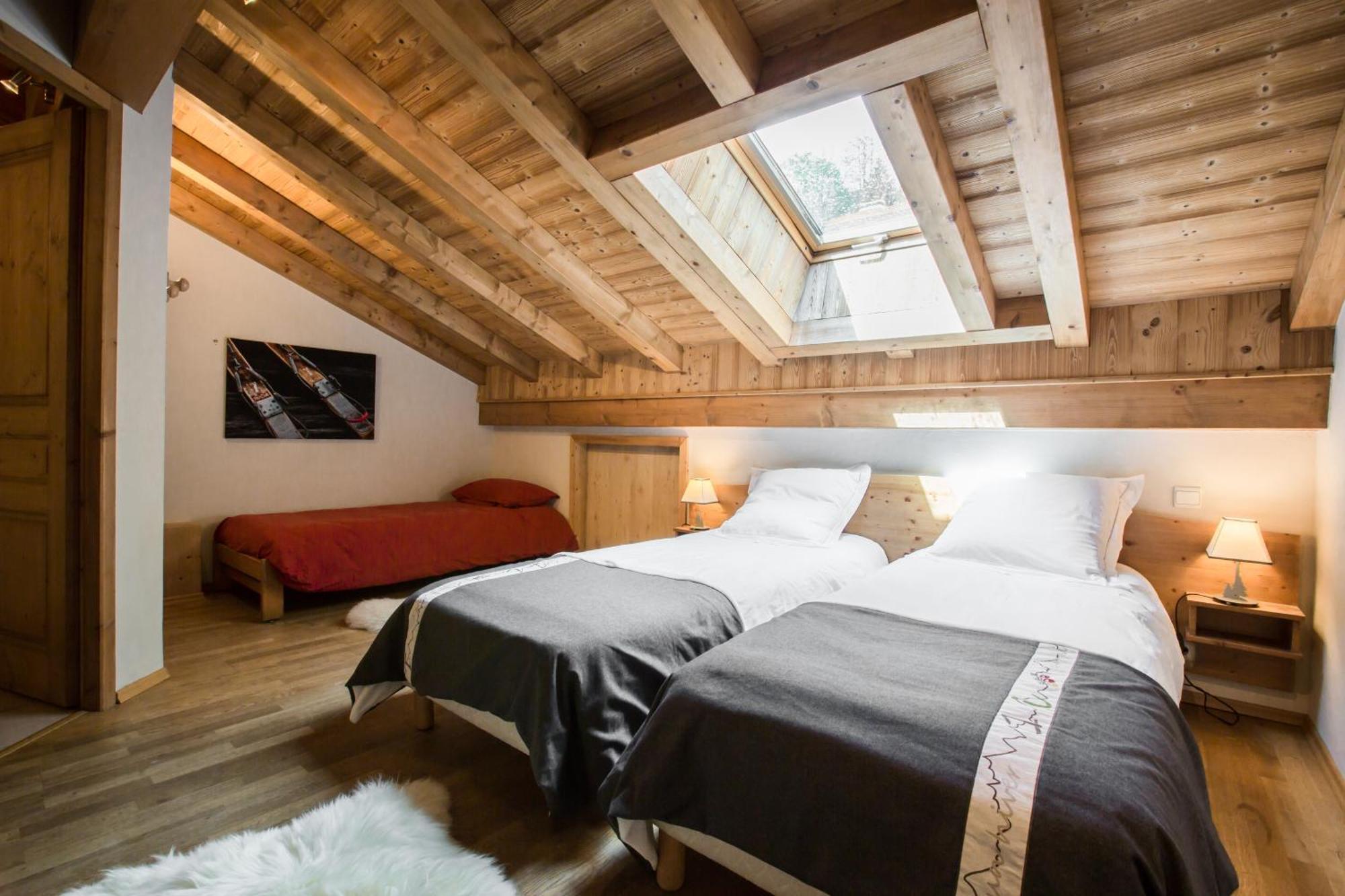 Résidence La Chaumière Les Gets Chambre photo