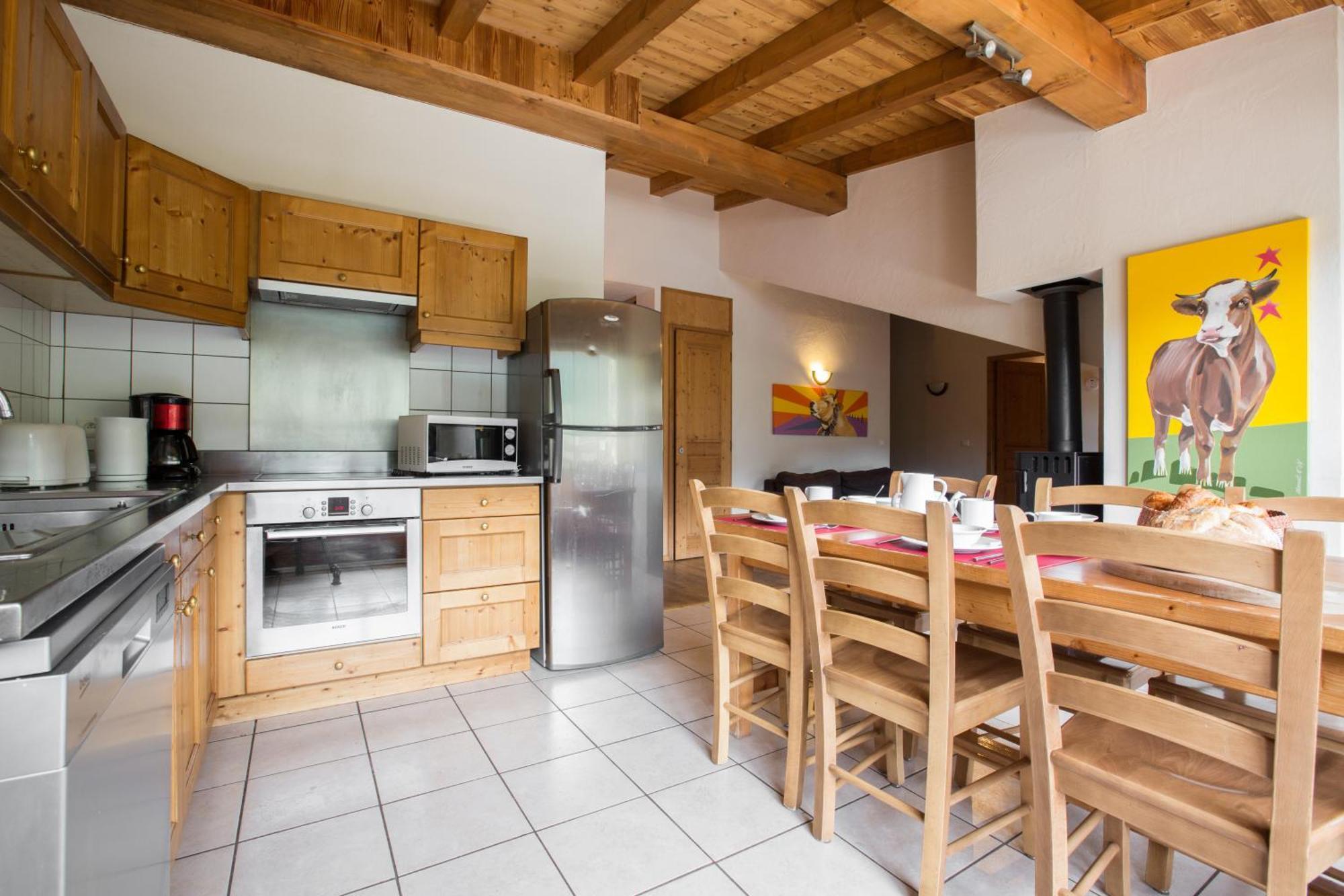 Résidence La Chaumière Les Gets Chambre photo