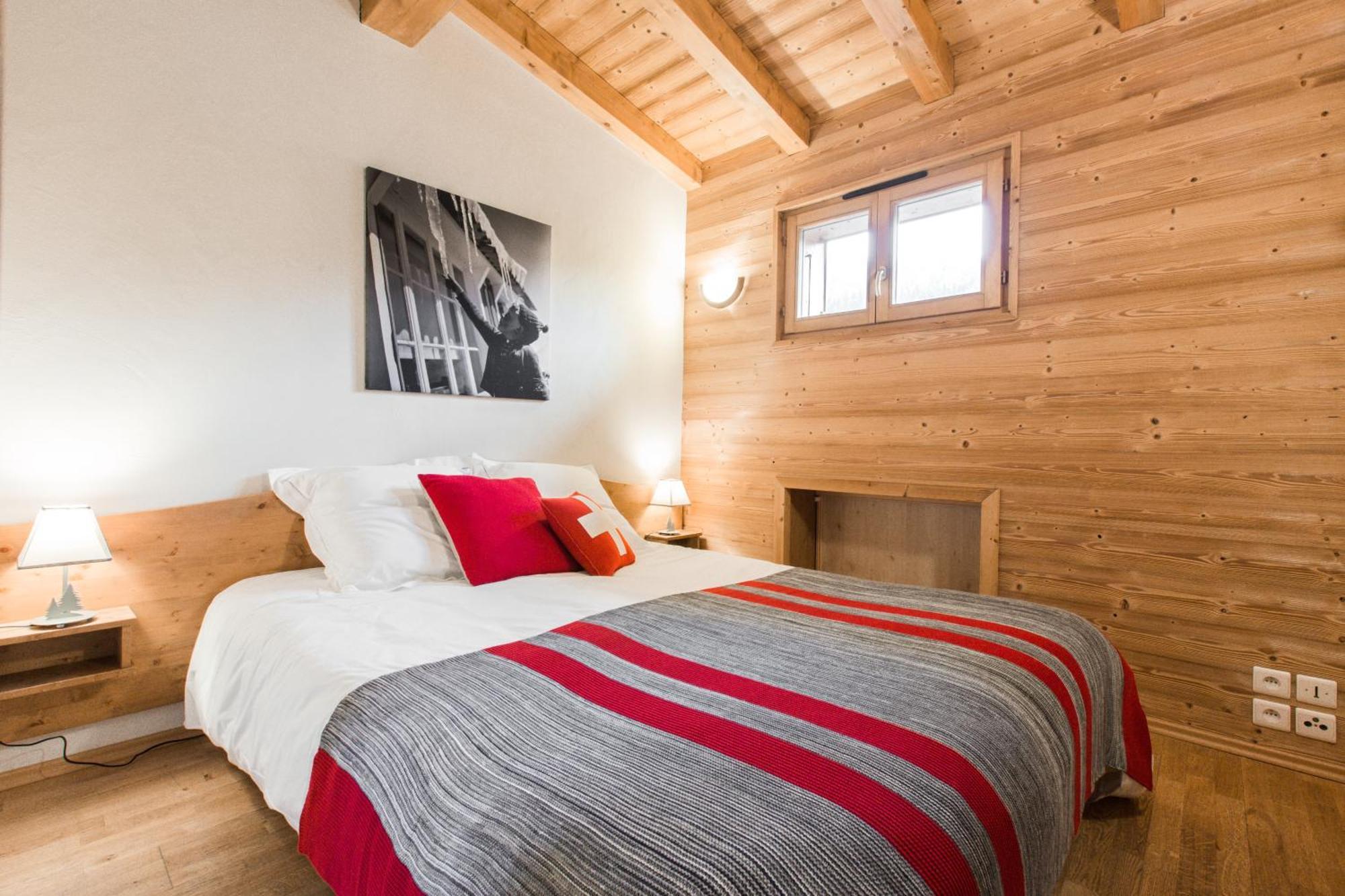 Résidence La Chaumière Les Gets Chambre photo