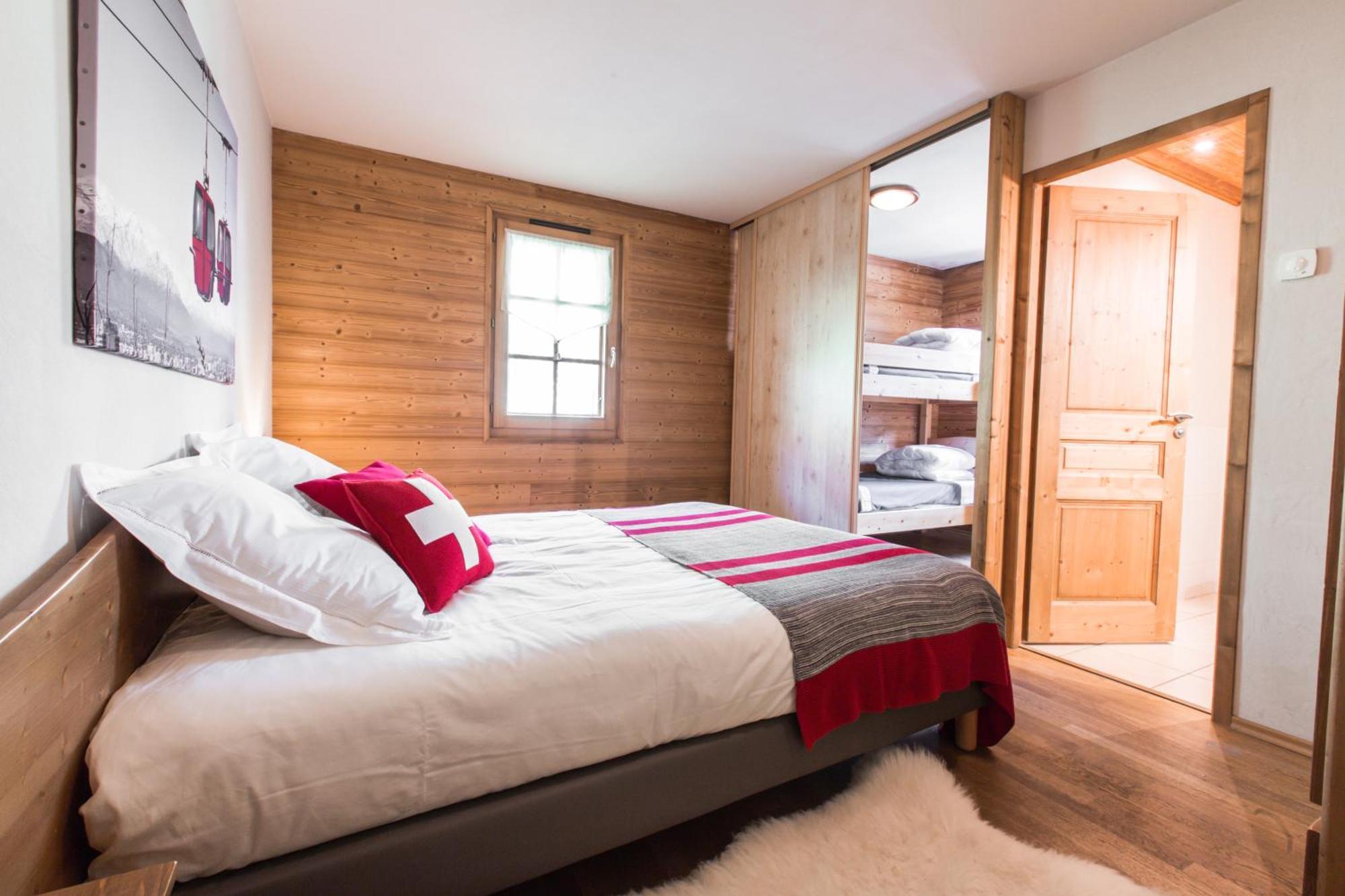 Résidence La Chaumière Les Gets Chambre photo