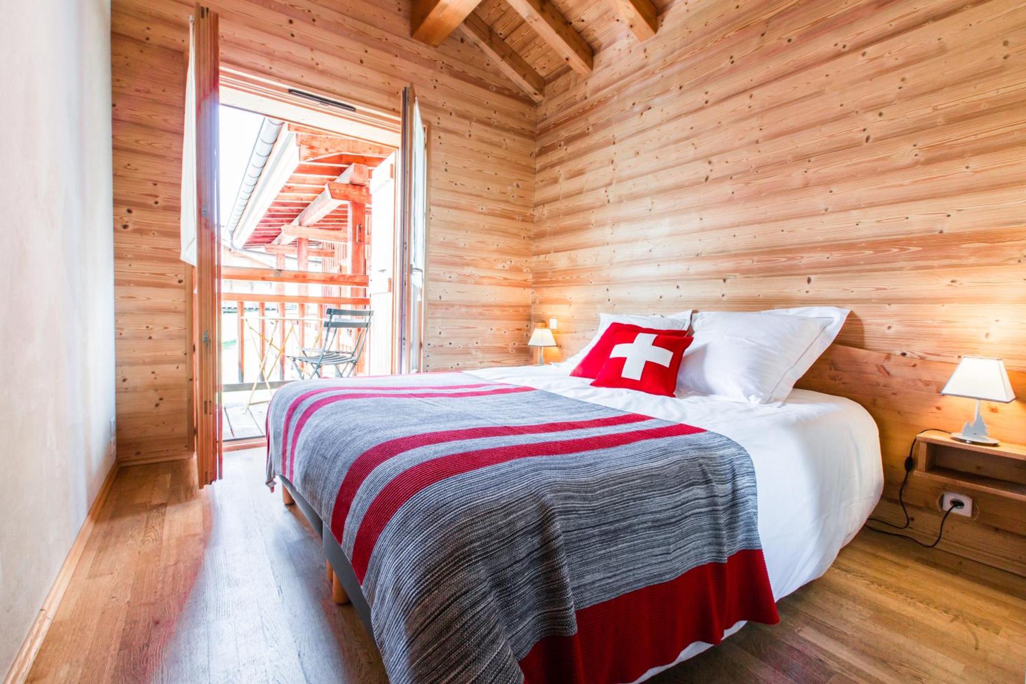 Résidence La Chaumière Les Gets Chambre photo