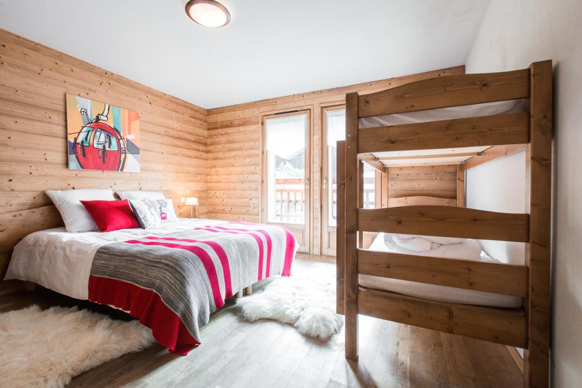 Résidence La Chaumière Les Gets Chambre photo