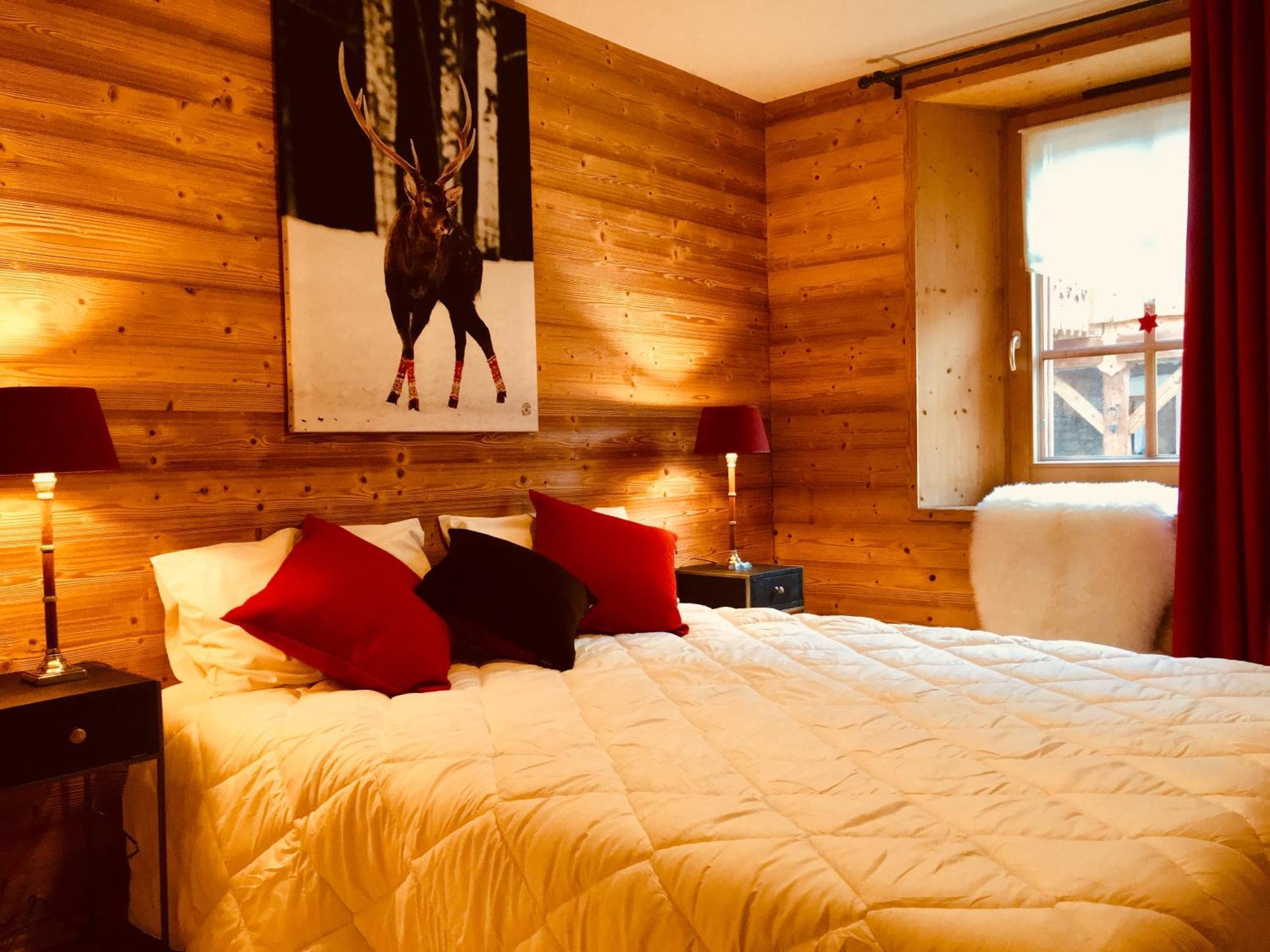 Résidence La Chaumière Les Gets Chambre photo