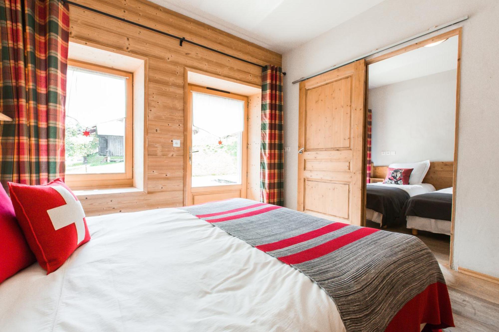 Résidence La Chaumière Les Gets Chambre photo
