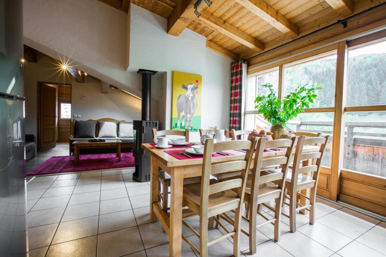 Résidence La Chaumière Les Gets Extérieur photo