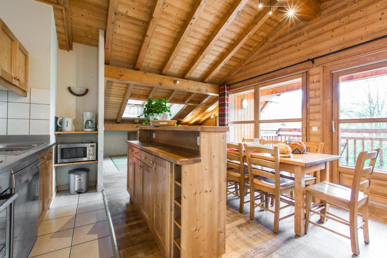 Résidence La Chaumière Les Gets Extérieur photo
